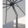 Compra PARASOL ALUMINIO BLANCO 3 M TUBO 48 MM IMPORT AP-300-48-P ZT03-412 al mejor precio