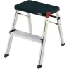 Compra TABURETE ALUMINIO 2 PELDAÑOS HOMOLOGADO M/2 NEGRO ROLSER MD2001 NEGRO al mejor precio