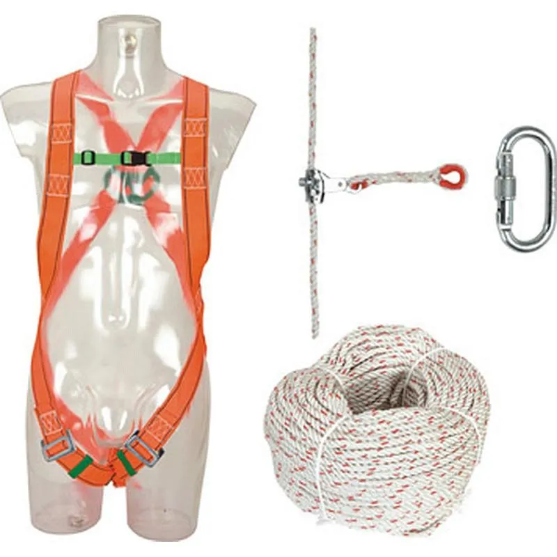 Compra EQUIPO ANTICAIDA COMPLETO 20M CUERDA CLIMAX 2651258120 al mejor precio