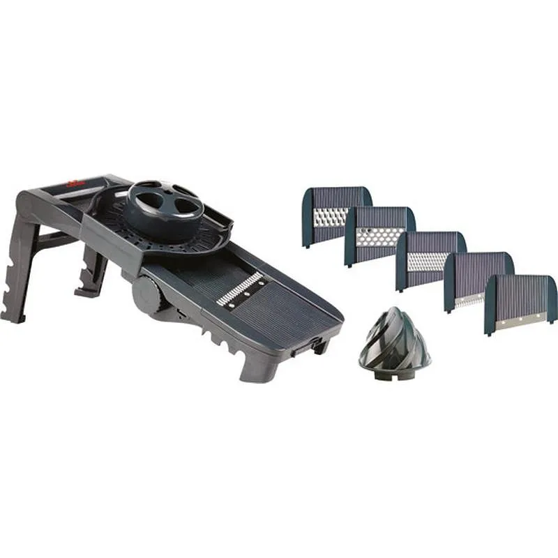 Compra MANDOLINA PLASTICO 5 CUCHILLAS Y EXPRIMIDOR LACOR 60331 al mejor precio