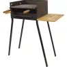 Compra BARBACOA CARBON-LEÑA RECTANGULAR HIERRO FORJADO P 91 X 44 X 37 CM IMEX EL ZORRO 71430 al mejor precio