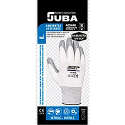 Compra GUANTE NILON RECUBIERTO NITRILO ESTANCO JUNIT TALLA 9 JUBA HAC5440WH/9 al mejor precio