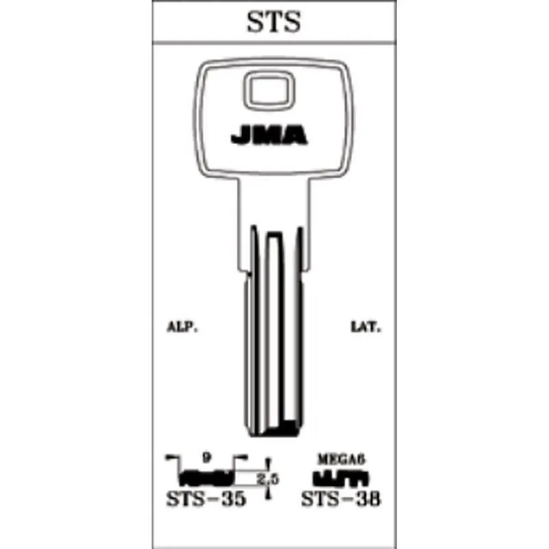 Compra LLAVE SEGURIDAD ALPACA PUNTOS STS-35 JMA STS-35 al mejor precio