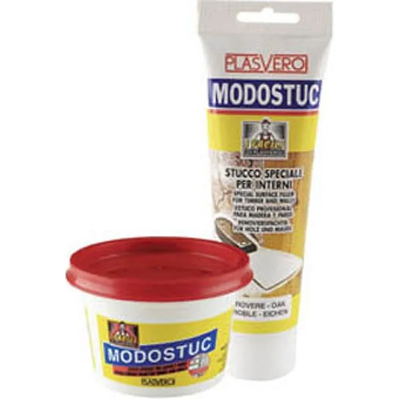 Compra MASILLA REPARACION MADERA MODOSTUC 250 GR NOGAL 6012-TUB-108 al mejor precio