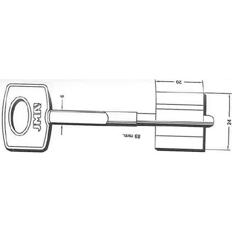 Compra LLAVE GORJA LATON DOBLE PALETON EZ-2G JMA EZ-2G al mejor precio