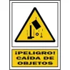 Compra SEÑAL ADVERTENCIA CASTELLANO 297X210 MM CAIDA DE OBJETOS 322 PLA-CAST al mejor precio