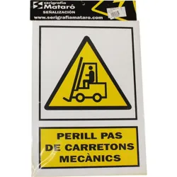 SEÑAL ADVERTENCIA CATALAN...