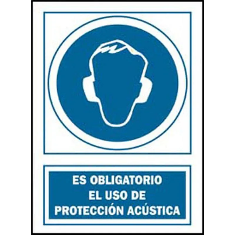 Compra SEÑAL OBLIGACION CATALAN 420 X 300 MM PROTECCIO ACUSTICA 129 OBA-CAT al mejor precio