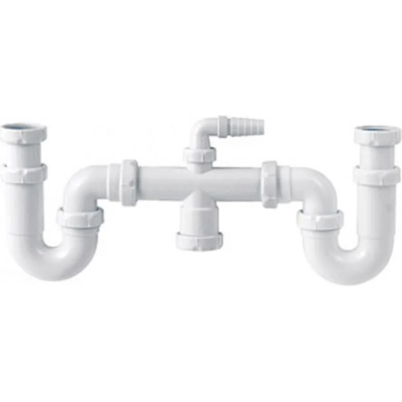 Compra SIFON CURVO DOBLE EXTENSIBLE ORIENTABLE RACOR S-30 1 1/2 JIMTEN 007028 al mejor precio