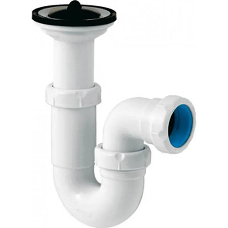 Compra SIFON CURVO EXTENSIBLE HORIZONTAL VALVULA S-25 1 1/2 JIMTEN 006018 al mejor precio