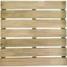 Compra LOSETA DE MADERA NATURAL 50 X 50 CM ESPESOR 28 MM NORTENE 2021880 al mejor precio