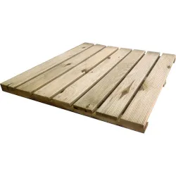 Compra LOSETA DE MADERA NATURAL 50 X 50 CM ESPESOR 28 MM NORTENE 2021880 al mejor precio