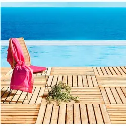 Compra LOSETA DE MADERA NATURAL 50 X 50 CM ESPESOR 28 MM NORTENE 2021880 al mejor precio