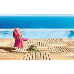 Compra LOSETA DE MADERA NATURAL 50 X 50 CM ESPESOR 28 MM NORTENE 2021880 al mejor precio