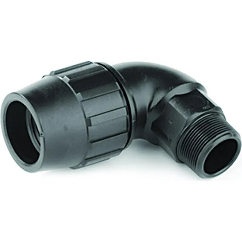 Compra FITTING ENLACE ACODADO 90 ROSCA MACHO PE J-69 20-1/2" JIMTEN 355096 al mejor precio