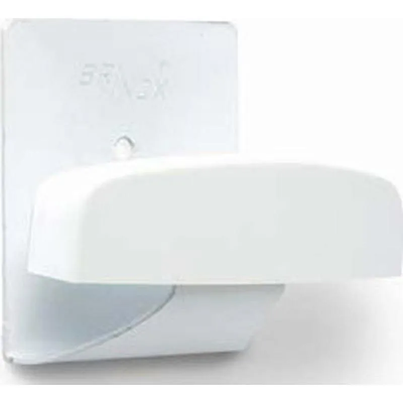 Compra PERCHA GRANDE ADHESIVA 2 UDS LACADO BLANCO BRINOX B70440D al mejor precio