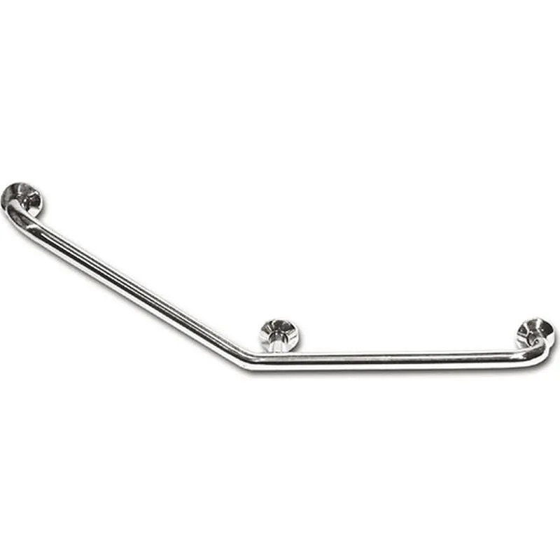 Compra ASIDERO BAÑO ANGULO 150 GRADOS INOXIDABLE SATINADO NON 70170 al mejor precio