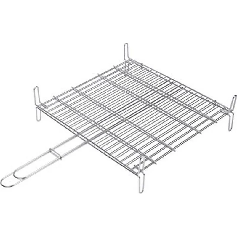 Compra PARRILLA DOBLE INOX 18/8 40X45 CM SAUVIC 2685 al mejor precio