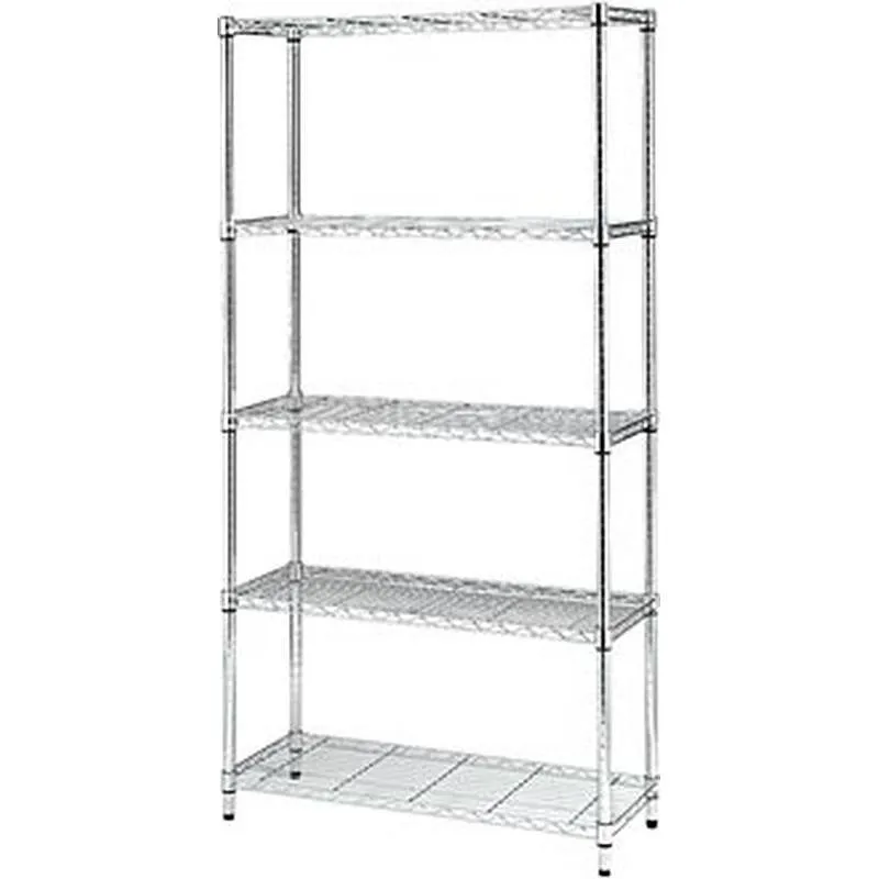 Compra ESTANTERIA 5 BALDAS METAL STYLO 180 X 60 X 35 CM KIT CLOSET 10002 al mejor precio