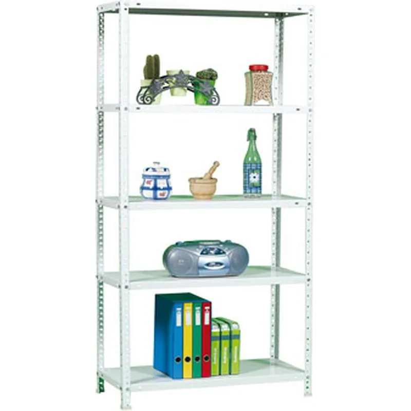 Compra ESTANTERIA METAL 5 ESTANTES METAL CON TORNILLOS ECONOMIC 180 X 90 X 30 CM BLANCA 100KG/EST SIMONRACK 202100014189035 al mejor precio