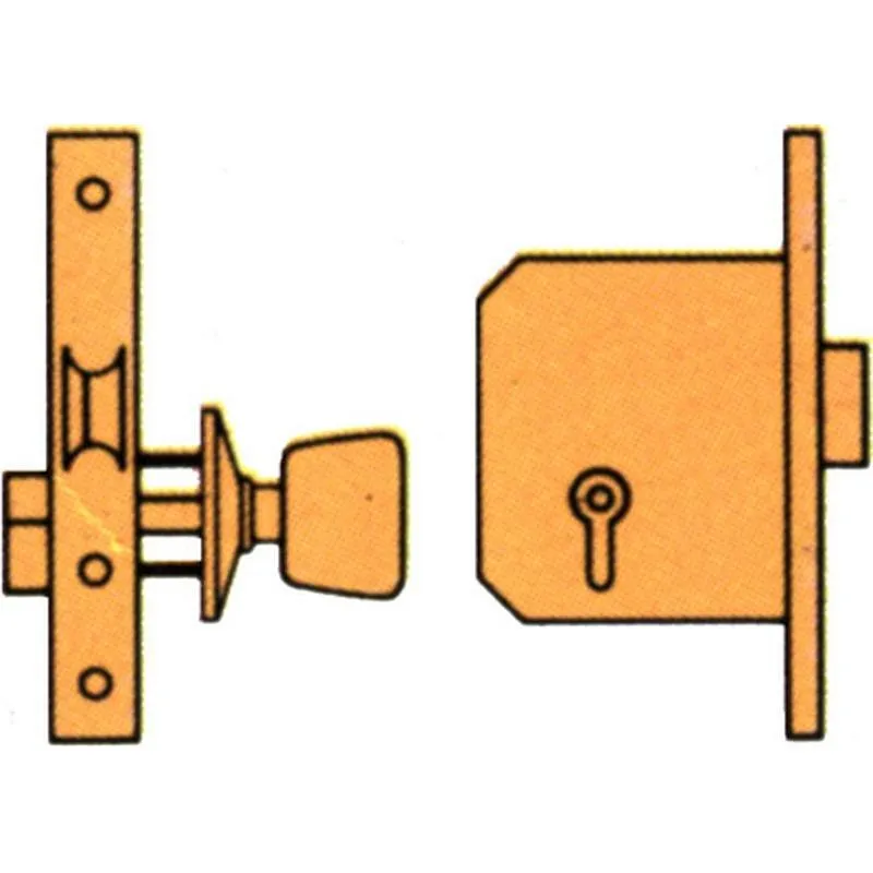 Compra POMO CERRADURA SERIE TULIPA 3500 ENTRADA 3520/50/CM TESA 352050CM al mejor precio