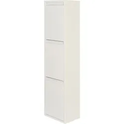 Compra CONTENEDOR BASURA ECOLOGICO METALICO 3 DEPARTAMENTOS BLANCO GORO X530.06/BI al mejor precio