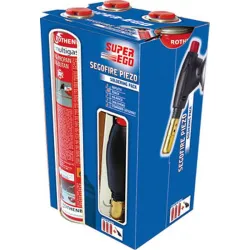 Compra SOPLETE A CARTUCHO + 3 CARTUCHOS BTP 300 SEGOFIRE PIEZO SUPER- EGO P00555500 al mejor precio