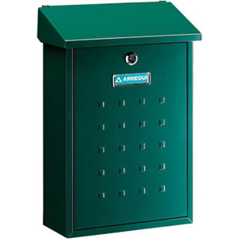 Compra BUZON EXTERIOR ACERO PREMIUM VERDE ARREGUI E5603 al mejor precio