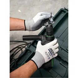 Compra GUANTE NILON RECUBIERTO NITRILO ESTANCO JUNIT TALLA 7 JUBA HAC5440WH/7 al mejor precio