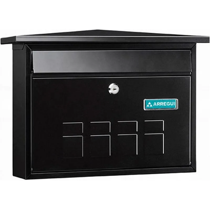 Compra BUZON EXTERIOR ACERO DECO NEGRO ARREGUI E5704 al mejor precio