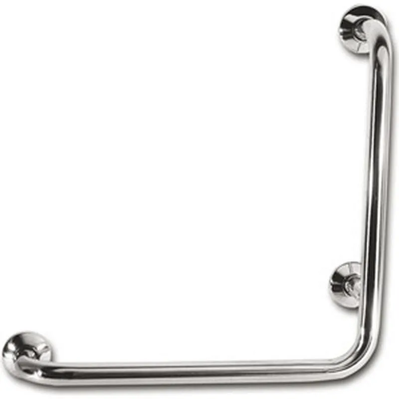 Compra ASIDERO BAÑO ANGULO 90 GRADOS INOXIDABLE 50 X 50 CM NON 70190 al mejor precio