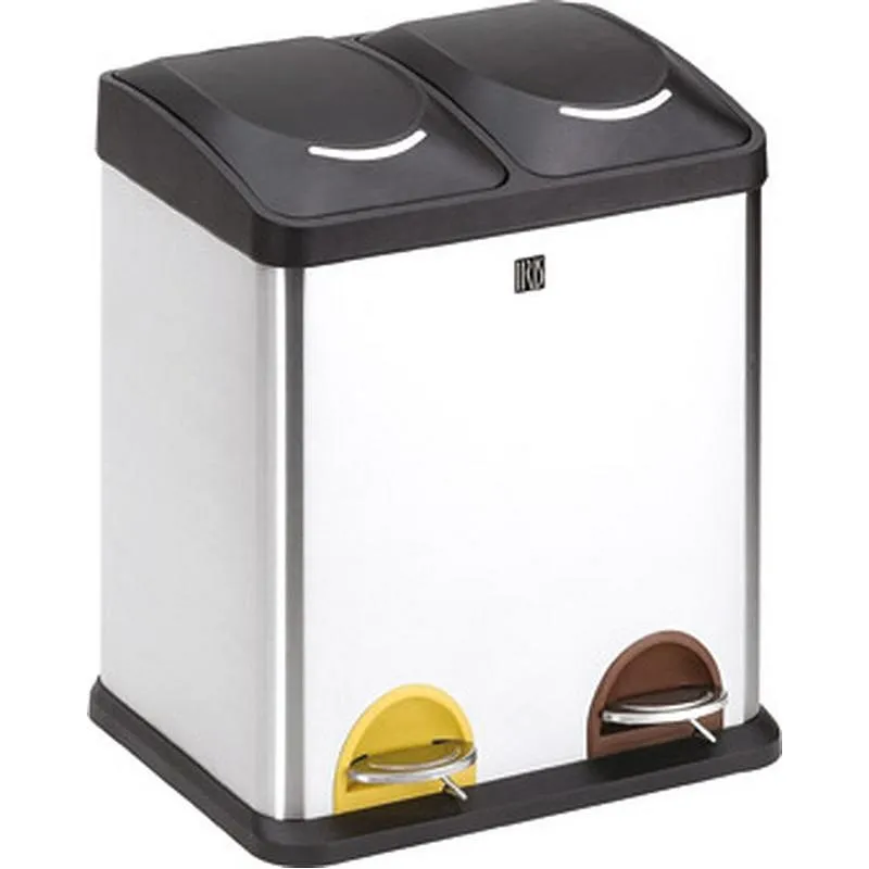 Compra CUBO RECICLAJE 2 COMPARTIMIENTOS 30 L IRIS 2398-I al mejor precio
