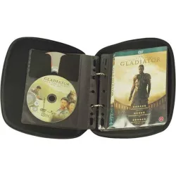 ESTUCHE 32 DVD TRANSPARENTE...