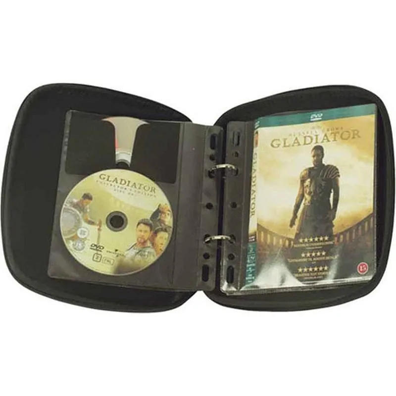 Compra ESTUCHE 32 DVD TRANSPARENTE AM-80264 al mejor precio