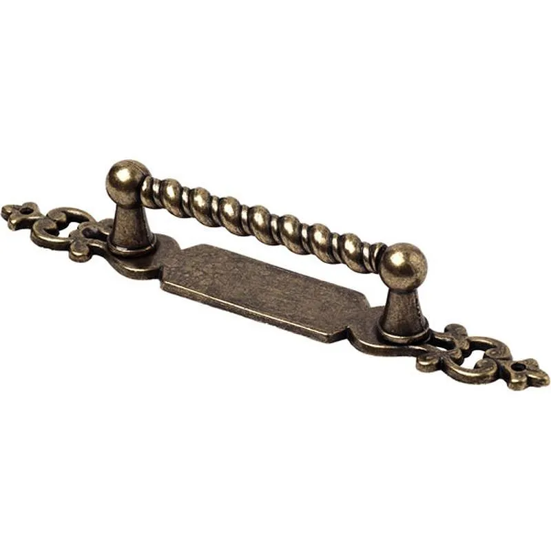 Compra TIRADOR MUEBLE ZAMAK CUERO 128X17X22MM REI 7-1101.32 al mejor precio