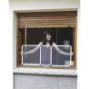 Compra MOSQUITERA VENTANA EXTENSIBLE FIBRA VIDRIO BLANCA 70X100-192 CM MOSKITO 46.6.100070.10 al mejor precio