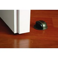 Compra TOPE PUERTA ADHESIVO OVALADO ACERO CROMADO BRINOX B90040F al mejor precio