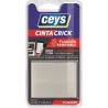 Compra TIRA ADHESIVA CIERRE CONTACTO TACKCEYS CRICK 25 MM X 7 CM TRANSPARENTE 4 UDS CEYS 507525 al mejor precio
