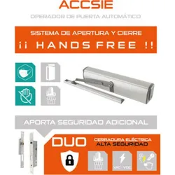 Compra CIERRE ELECTRICO SERIE 30 UNIVERSAL 30 AD/SG AUTOMATICO DESBLOQUEO ARMADURA S GRIS DORCAS 3118-D110GA-(300047) al mejor precio