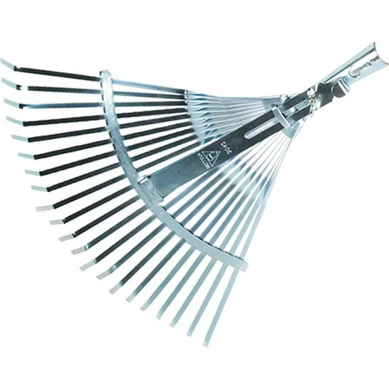 Compra ESCOBA RECOGEHOJAS METALICA 21 DIENTES PLANOS REGULABLE DE 38,5 A 48 CM SIN MANGO BELLOTA 3042 al mejor precio