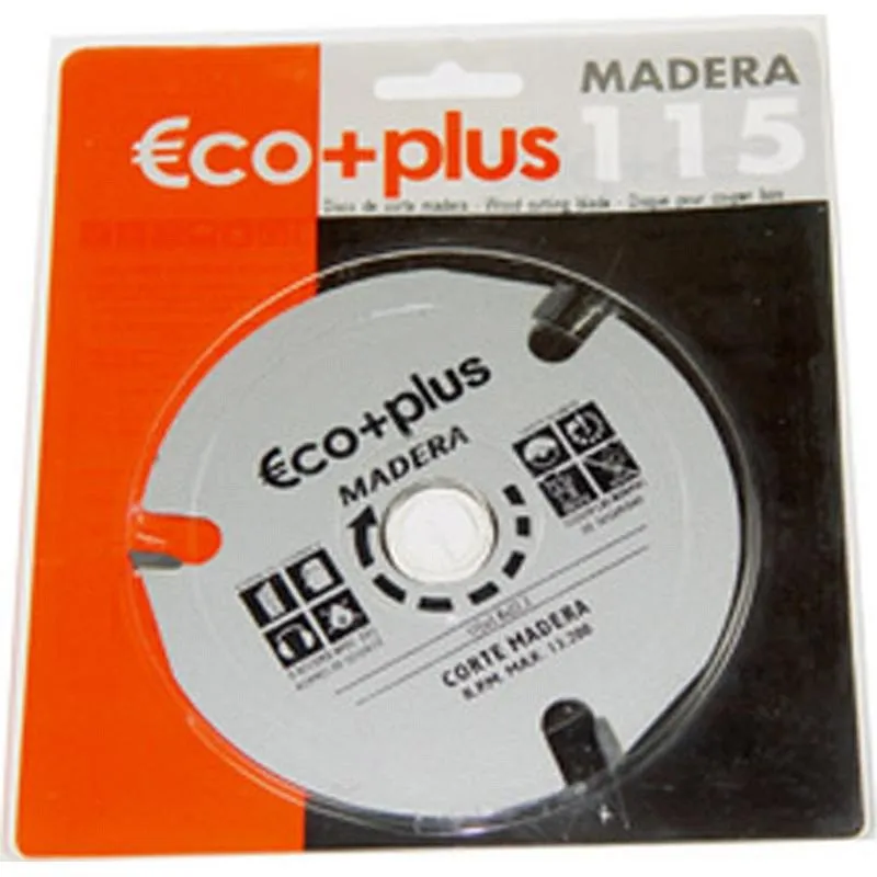 Compra DISCO CORTE MADERA ECO + PLUS 115 X 3,8 X 22 MM 12F11500 al mejor precio