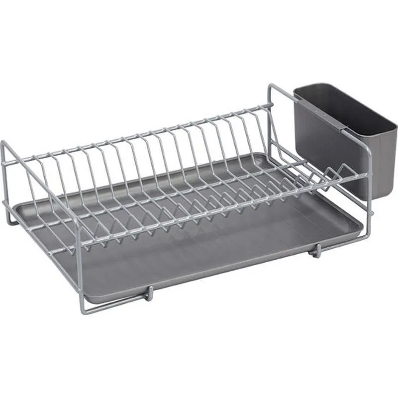 Compra ESCURREPLATOS PLANO GRIS RESINA SAUVIC 89020 al mejor precio