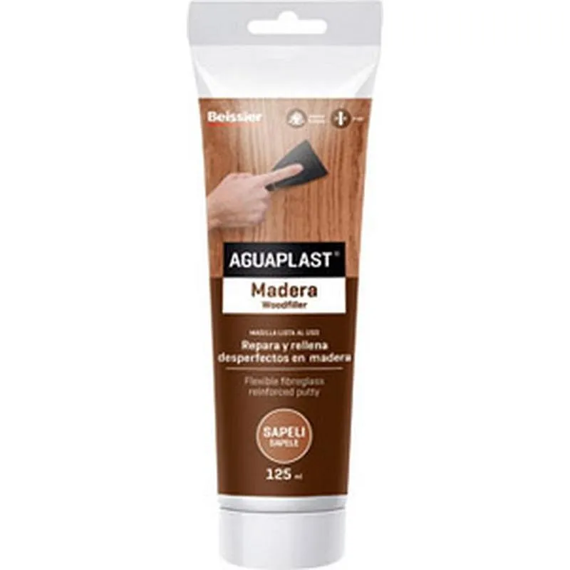 Compra MASILLA REPARACION MADERA AGUAPLAST 125 ML 3559 SAPELI BEISSIER 70000-012 al mejor precio
