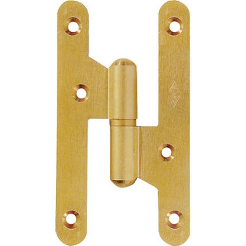 Compra PERNIO 310S CANTO REDONDO REMATE SEMIBOLA 100 X 55 MM CROMO MATE IZQUIERDA 010101006 al mejor precio