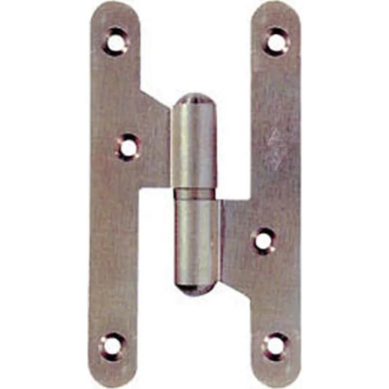 Compra PERNIO 410S CANTO REDONDO REMATE SEMIBOLA 100 X 55 MM CROMO MATE IZQUIERDA 010101012 al mejor precio