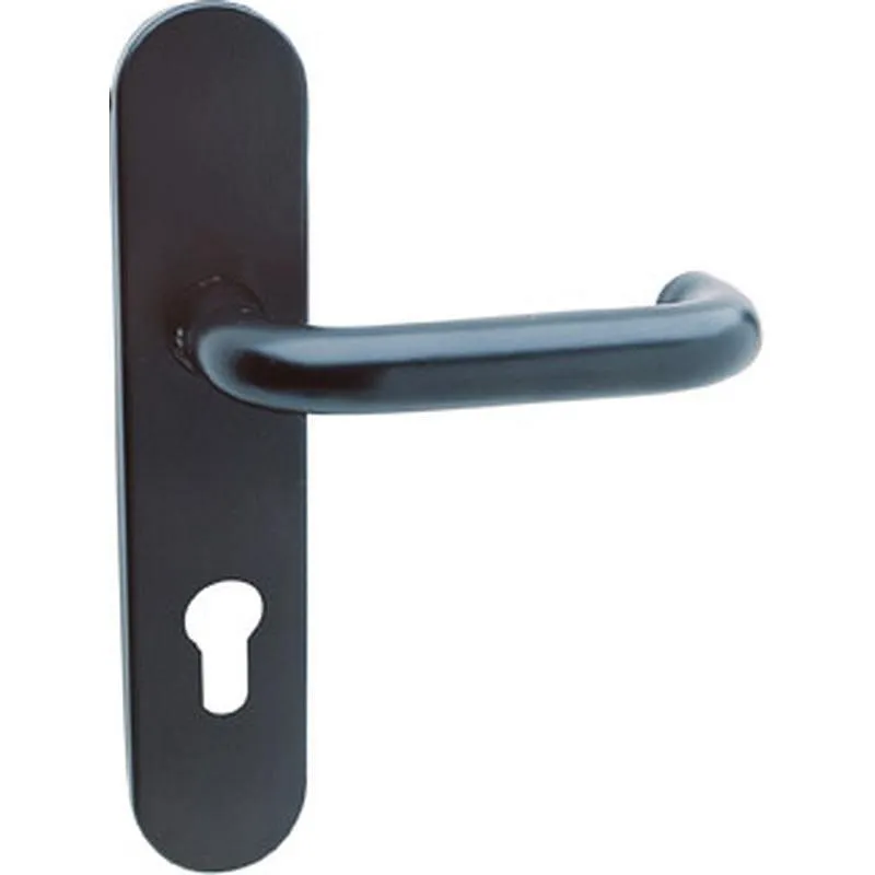 Compra MANILLA CORTAFUEGO PLACA Y BOCALLAVE 72MM NEGRO MATE TESA ME0L972NM al mejor precio