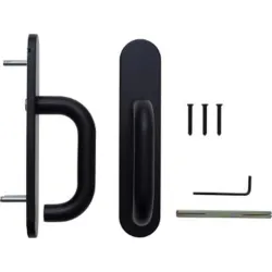 Compra MANILLA CORTAFUEGO PLACA Y BOCALLAVE 72MM NEGRO MATE TESA ME0L972NM al mejor precio