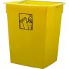 Compra CUBETA RECICLAR 26 L CON ASA AMARILLO FERVIK 434-AMARILLO al mejor precio