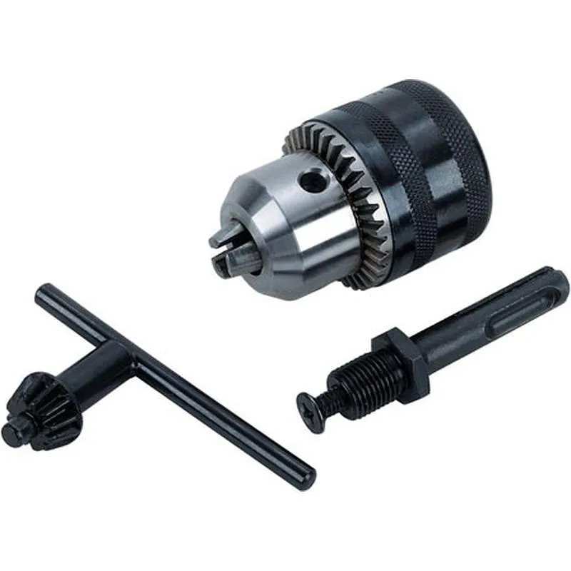 Compra PORTABROCAS MANUAL 13 MM + ADAPTADOR SDS PLUS + LLAVE DE APRIETE WOLFCRAFT 2649000 al mejor precio