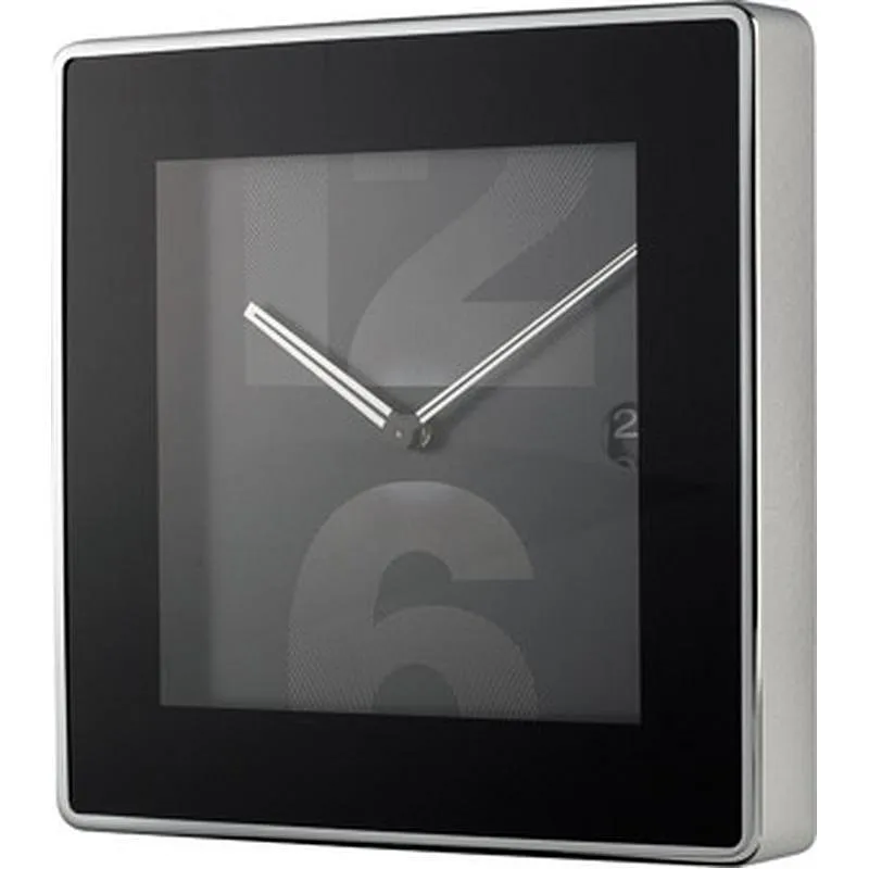 Compra RELOJ PARED ACERO NEGRO 31 X 31 CM 9627433 al mejor precio